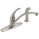 Single Handle Kitchen Faucet with Side Spray in Brilliance® Stainless