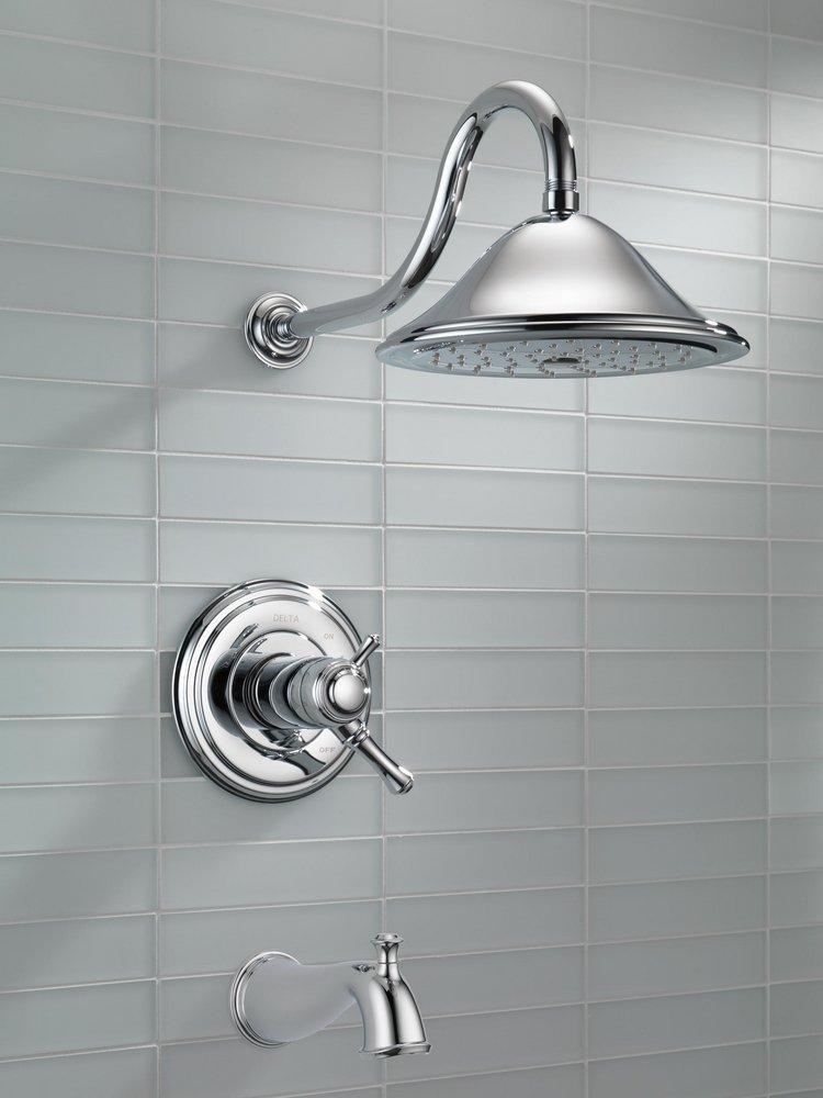 Delta Faucet Polished Nickel Two Handle Single Function Bathtub & Shower Faucet (Trim Only) 