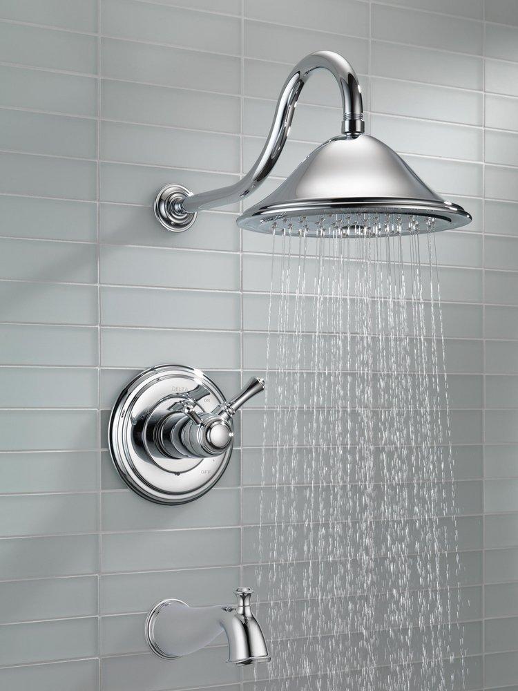 Delta Faucet Polished Nickel Two Handle Single Function Bathtub & Shower Faucet (Trim Only) 
