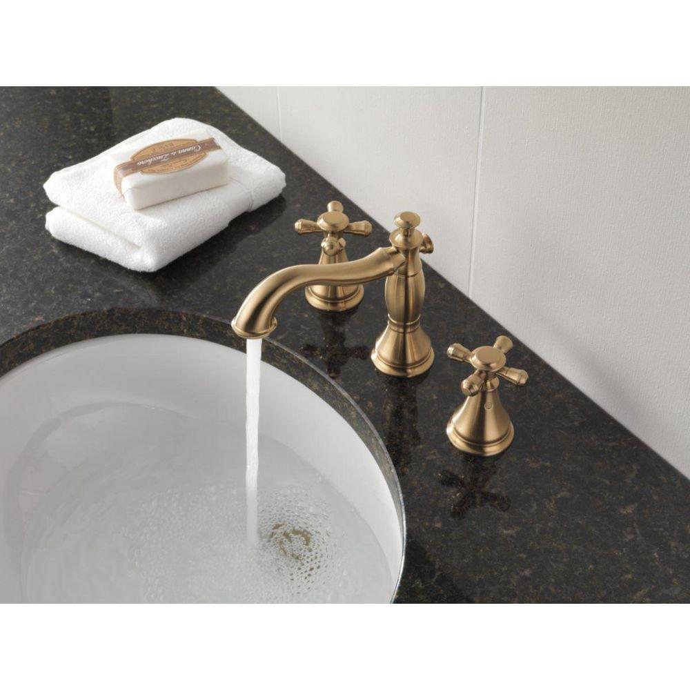 Delta Faucet Brilliance Champagne Bronze 1-5/16 in. Metal and Zinc Handle Set 