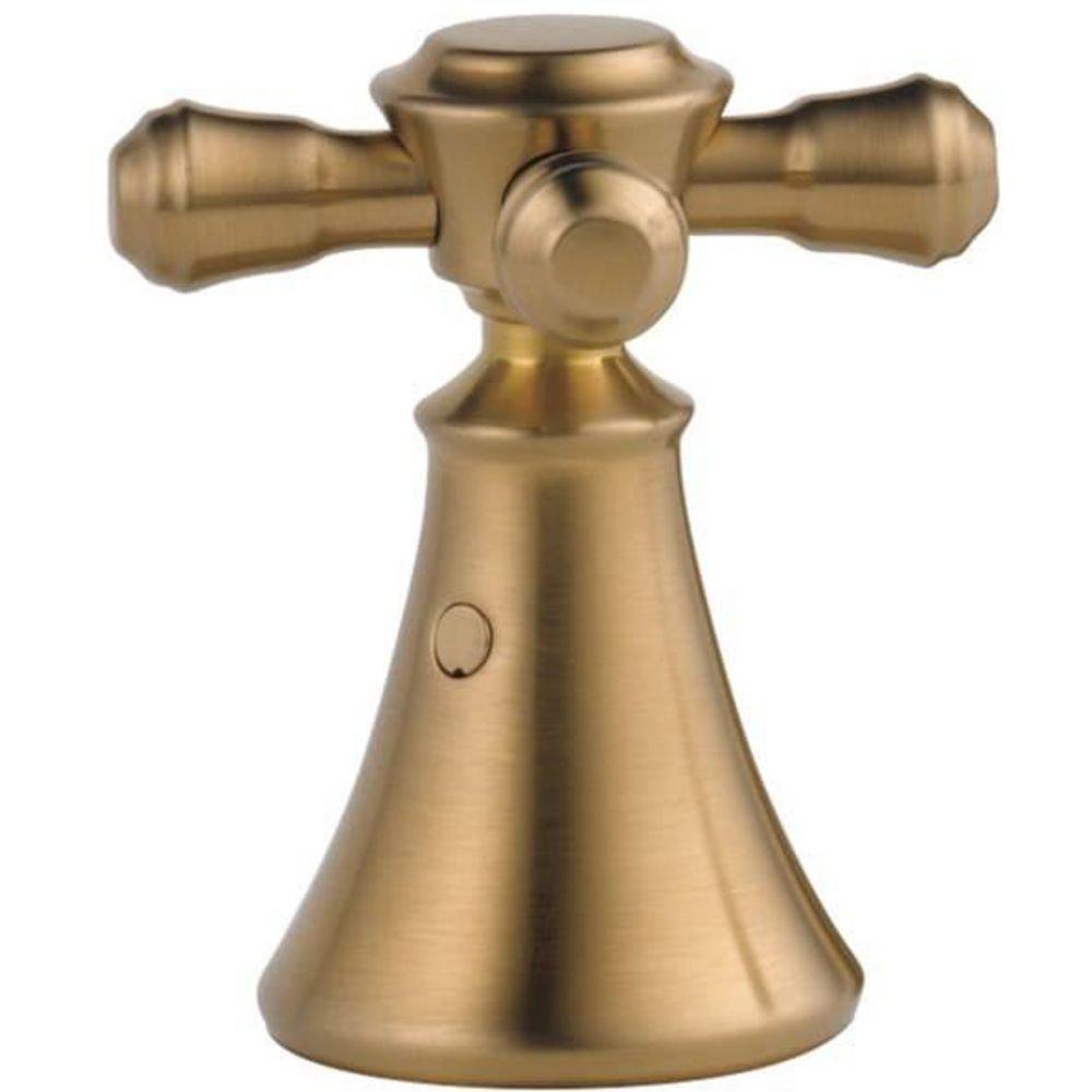 Delta Faucet Brilliance Champagne Bronze 1-5/16 in. Metal and Zinc Handle Set 
