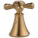 Metal Cross Bath Faucet and Bidet Handle Kit in Brilliance® Champagne Bronze