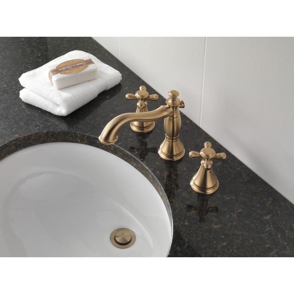 Delta Faucet Brilliance Champagne Bronze 1-5/16 in. Metal and Zinc Handle Set 