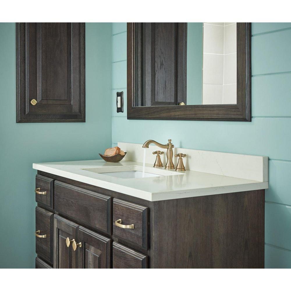 Delta Faucet Brilliance Champagne Bronze 1-5/16 in. Metal and Zinc Handle Set 