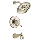 Delta Faucet Brilliance Polished Nickel Two Handle Single Function Bathtub & Shower Faucet (Trim Only) 