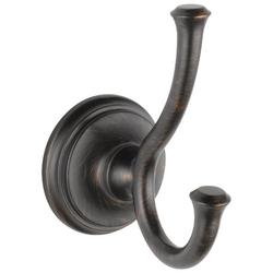 2-Hook Robe Hook in Venetian Bronze