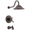 One Handle Single Function Bathtub & Shower Faucet in Venetian Bronze (Trim Only)