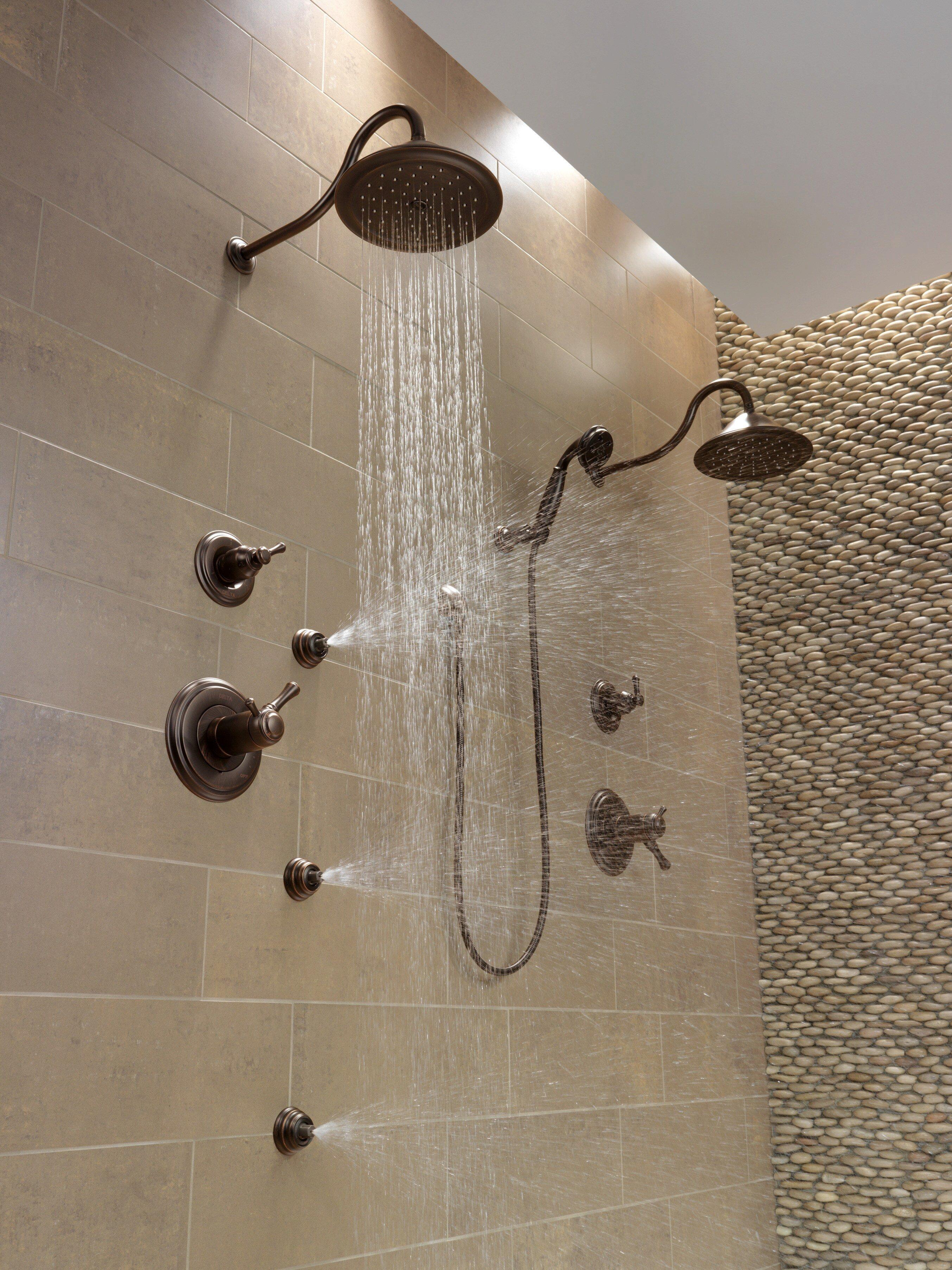Delta Faucet Venetian Bronze Two Handle Single Function Bathtub & Shower Faucet (Trim Only) 