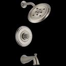 Delta Faucet Brilliance Stainless No Handle Single Function Bathtub & Shower Faucet (Trim Only) 