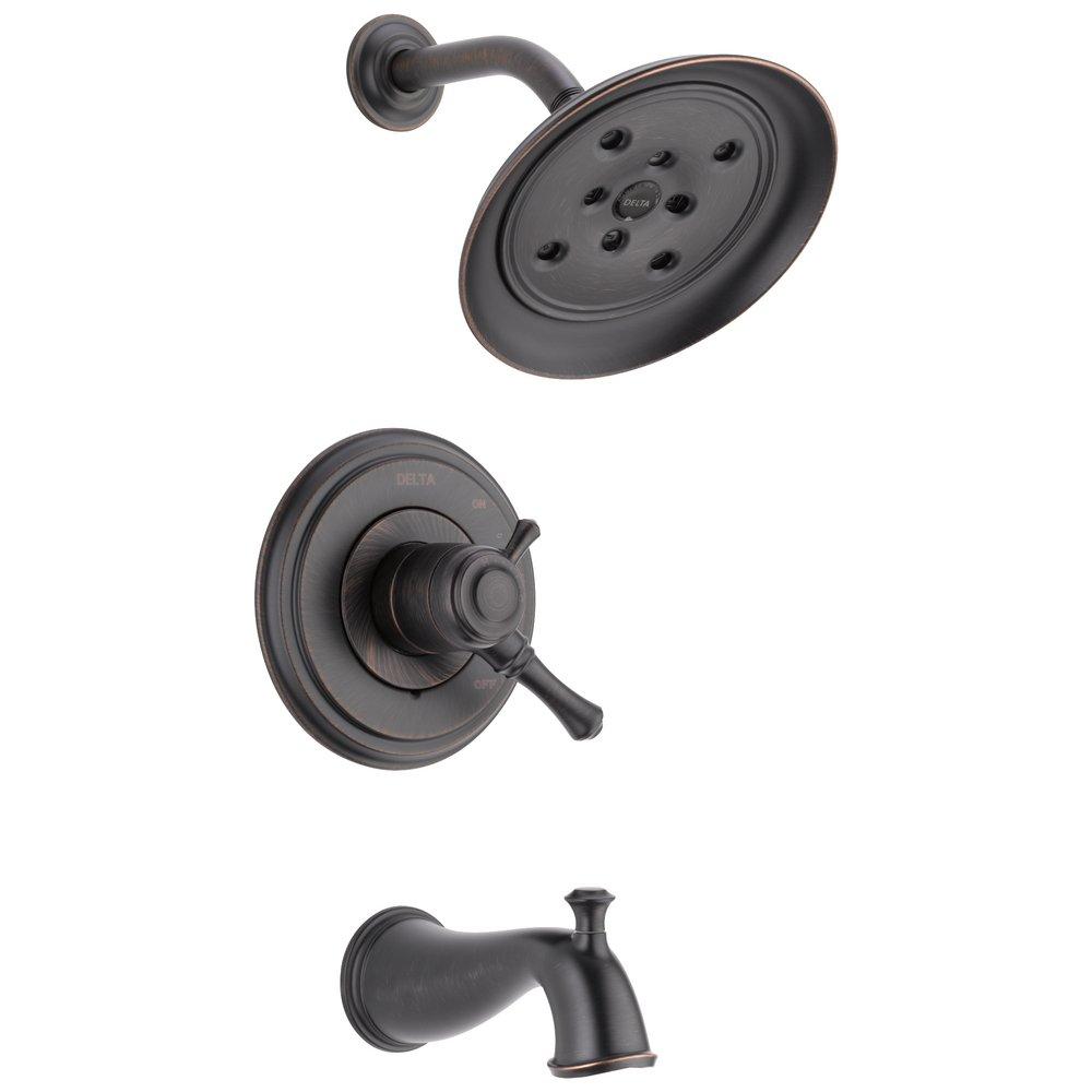 Delta Faucet Venetian Bronze Two Handle Single Function Bathtub & Shower Faucet (Trim Only) 