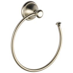Round Open Towel Ring in Brilliance Stainless