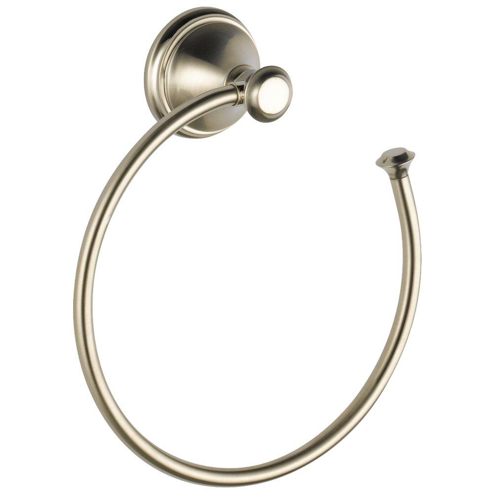 Delta Faucet Brilliance&reg; Stainless Round Open Towel Ring 