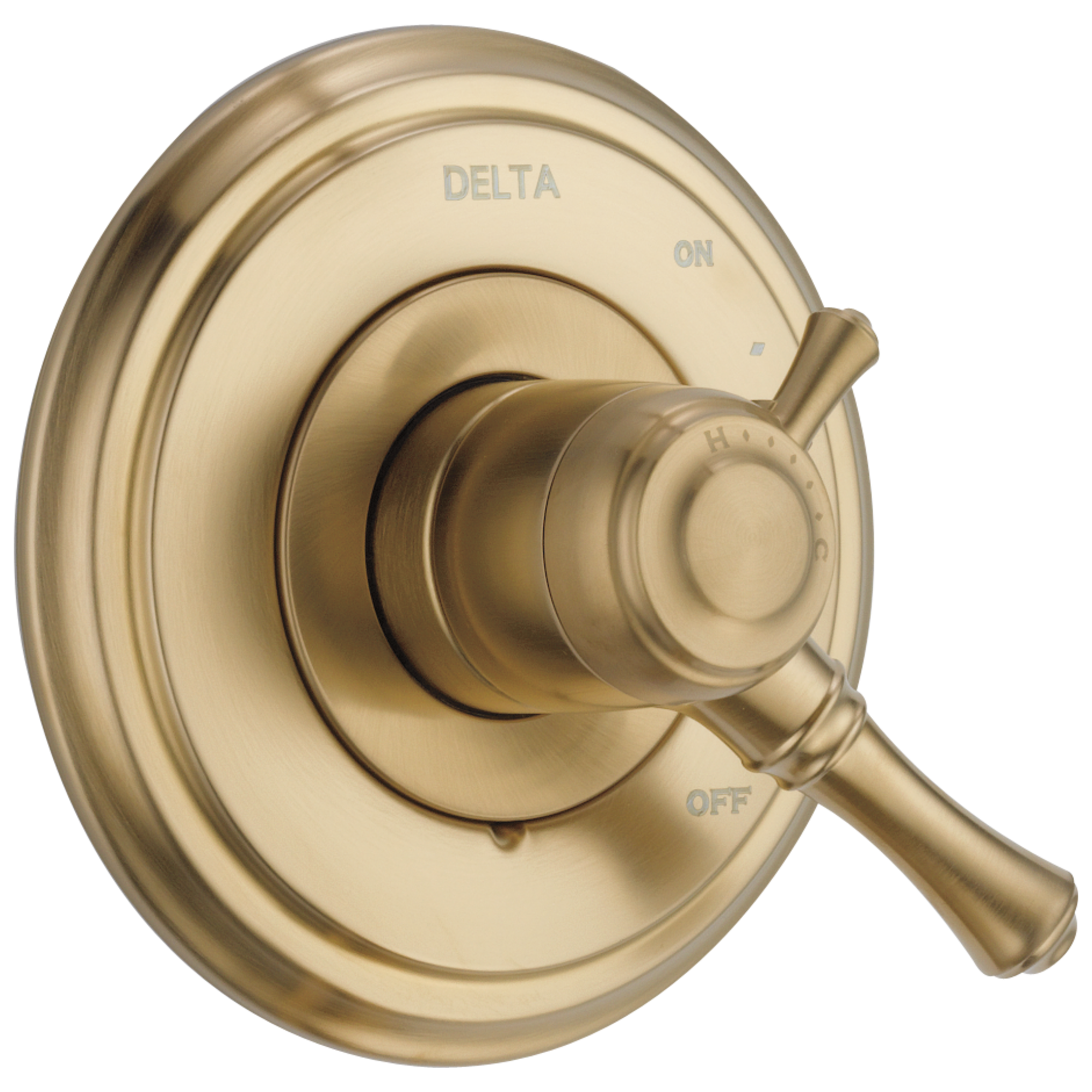 Delta Faucet Brilliance Champagne Bronze Single Handle Shower Faucet Trim Only 