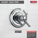 Delta Faucet Brilliance Champagne Bronze Single Handle Shower Faucet Trim Only 