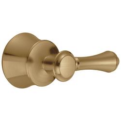 Floor Mount Metal Lever Handle in Brilliance&reg; Champagne Bronze