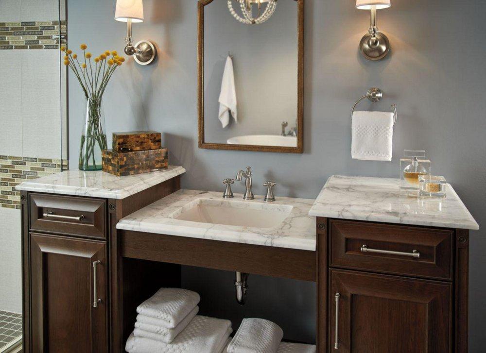 Delta Faucet Brilliance Stainless Two Handle Widespread Bathroom Sink Faucet (Handles Sold Separately) 