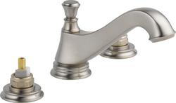 Two Handle Widespread Bathroom Sink Faucet in Brilliance&reg; Stainless (Handles Sold Separately)