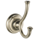 Delta Faucet Brilliance Stainless 2-Hook Robe Hook 