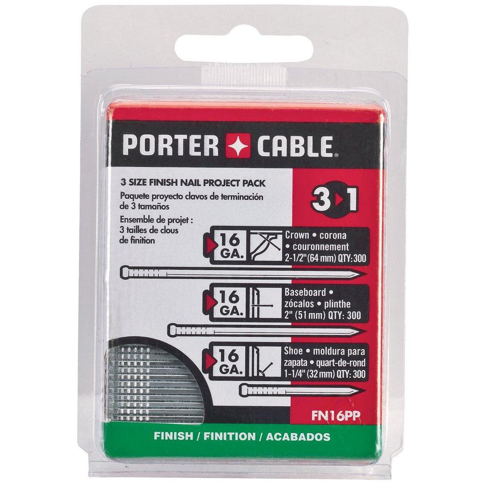 Porter Cable Finish Nail Project Pack 