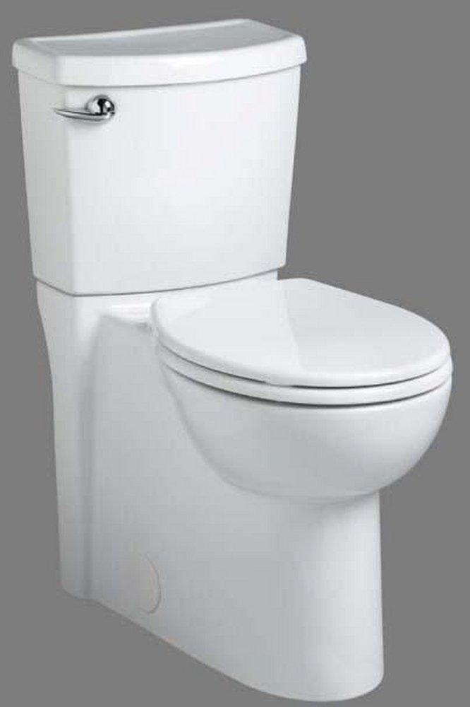 American Standard White Round Right Height Toilet Bowl with EverClean Surface 