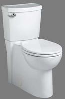 American Standard White Round Right Height Toilet Bowl with EverClean Surface 