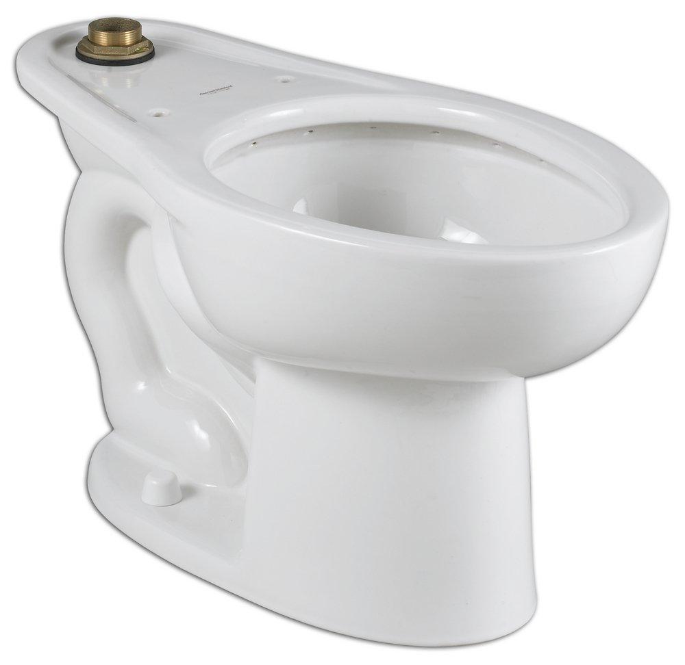 American Standard White Elongated Toilet Bowl 