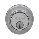 Kwikset Satin Chrome Single Cylinder Zinc Deadbolt Smart Key 