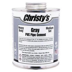 32 oz Regular Set Plastic Grey Pipe Cement