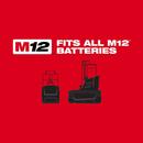 Milwaukee&reg; Red 0.5 - 1.25 in. Battery Press Tool 