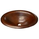 Native Trails Antique Copper Drop-In Lavatory Sink 