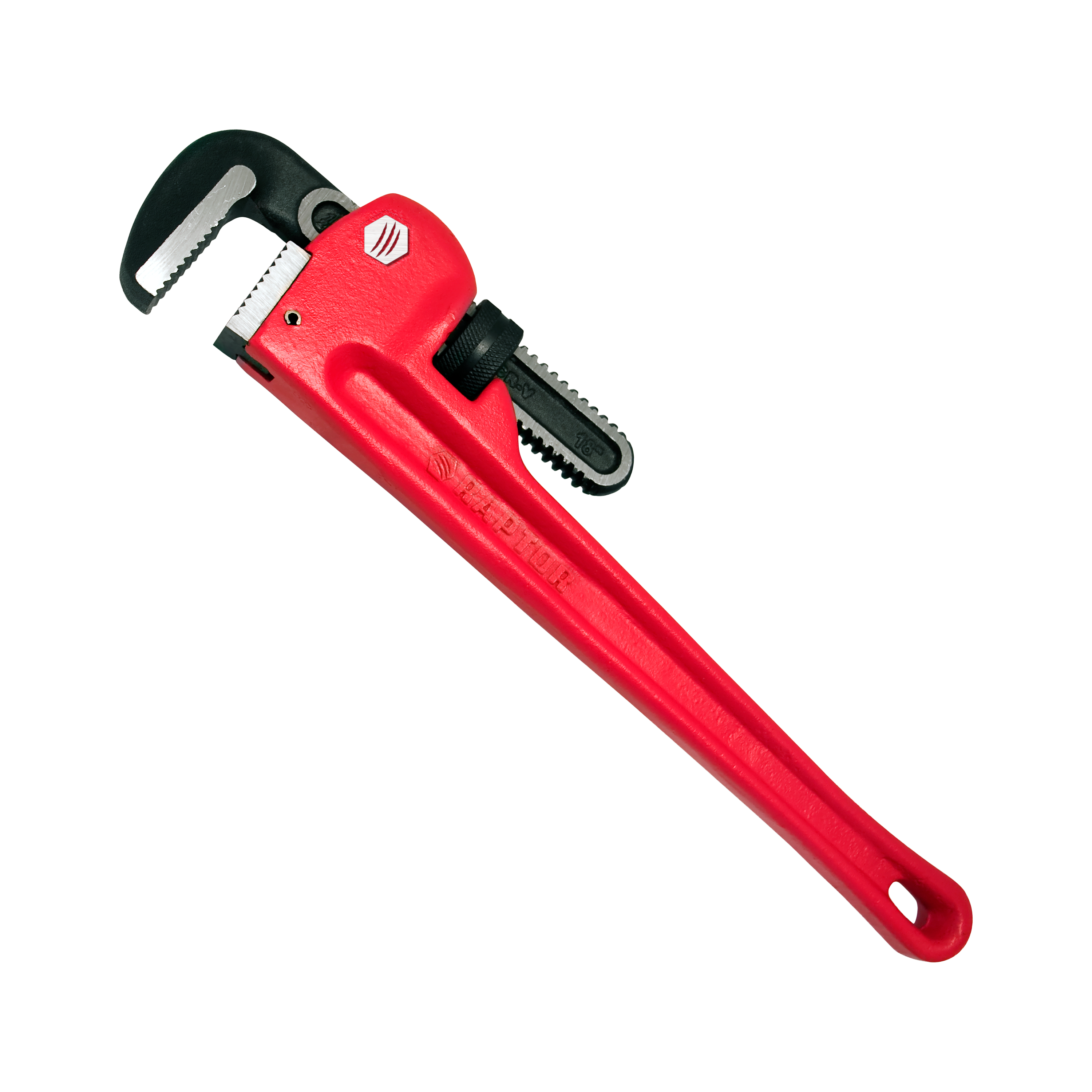 RAPTOR&reg; Red Iron Pipe Wrench 
