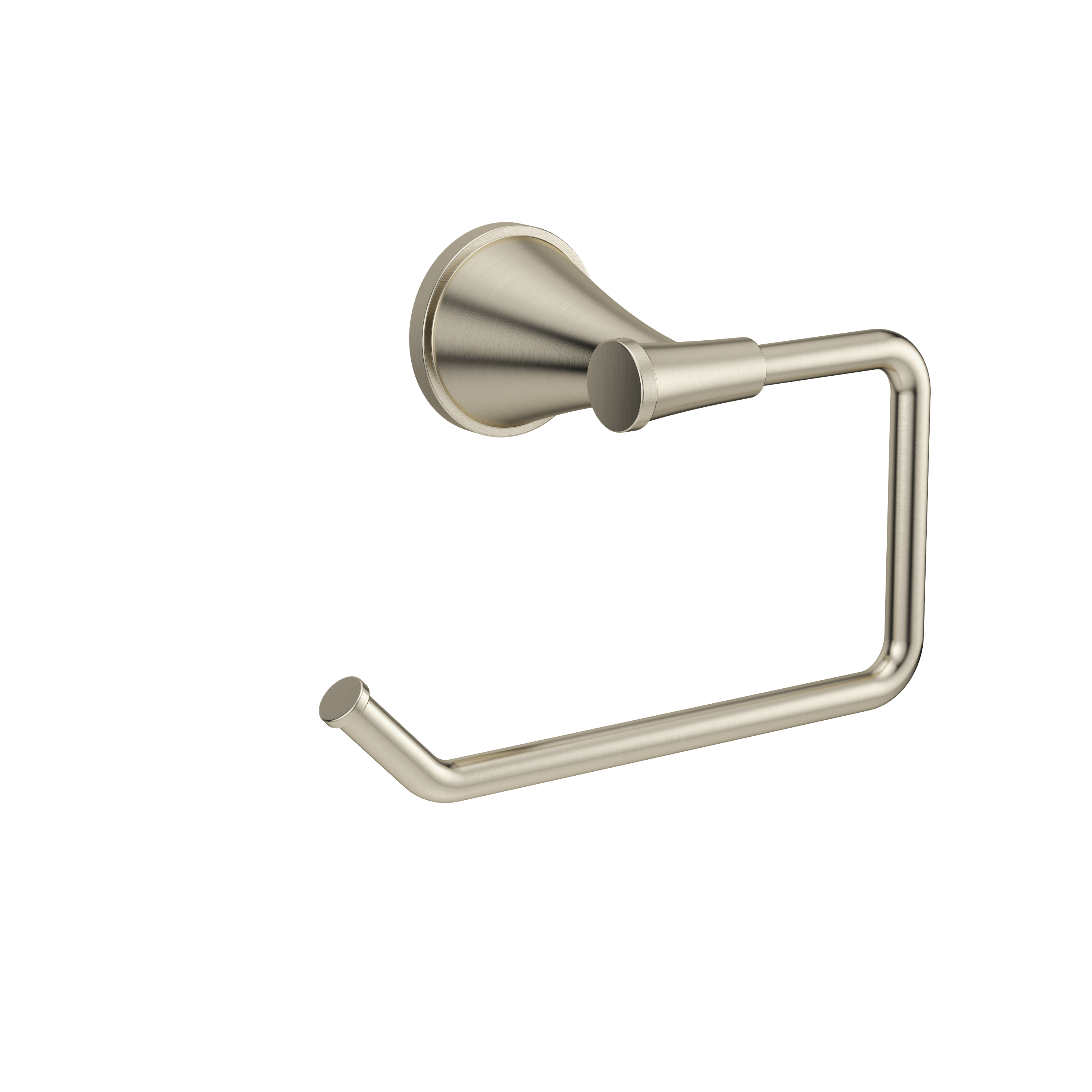 PROFLO&reg; Brushed Nickel Towel Ring 