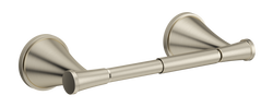 Wall Mount Toilet Tissue Holder in Brushed Nickel