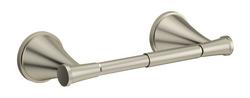 Wall Mount Toilet Tissue Holder in Brushed Nickel