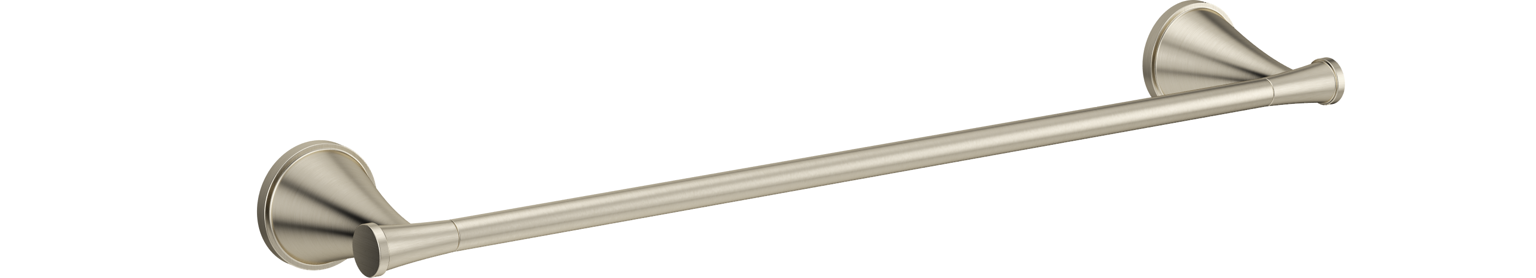PROFLO&reg; Brushed Nickel 18 in. Towel Bar 
