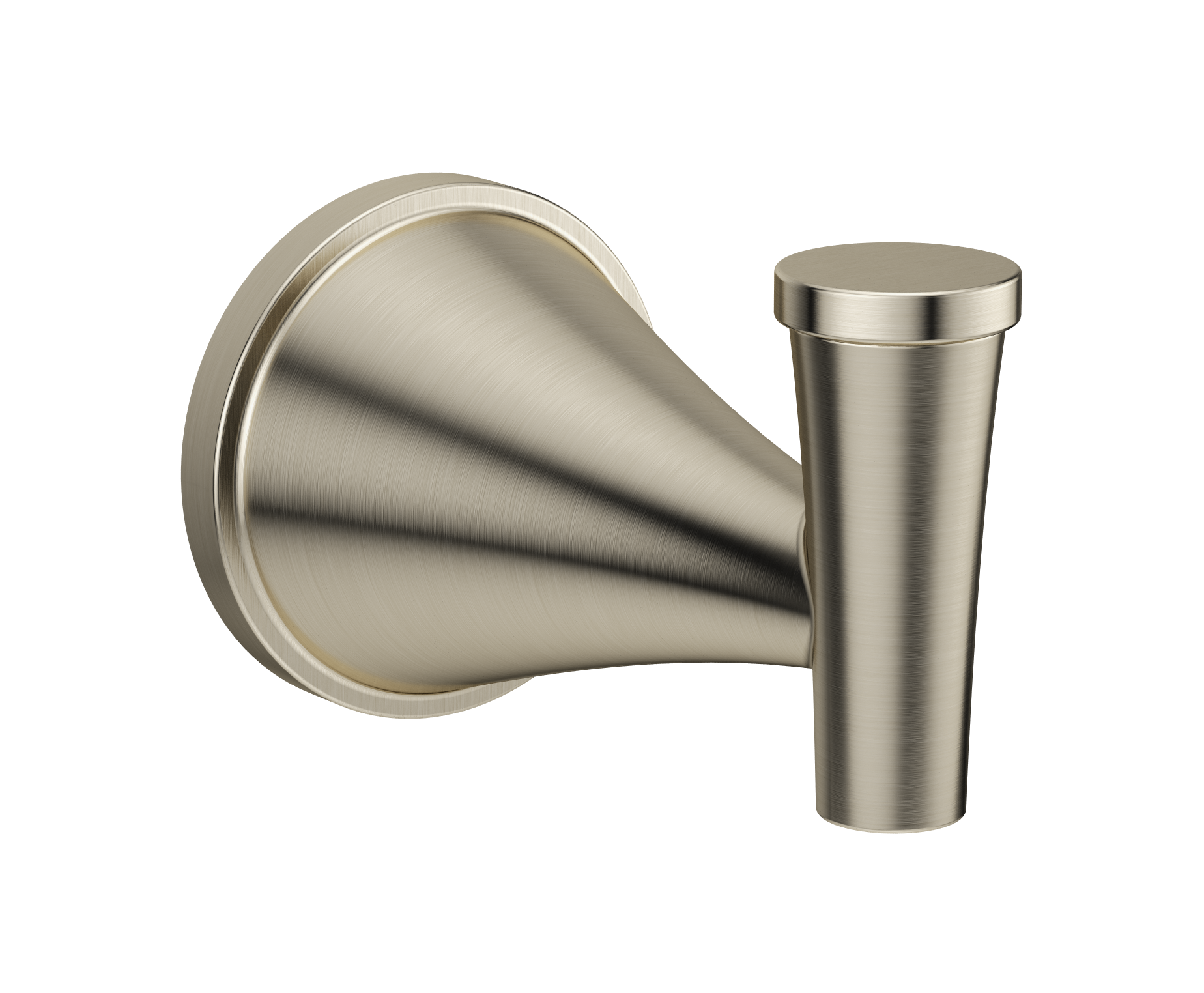 PROFLO&reg; Brushed Nickel 2-1/5 in. Robe Hook 