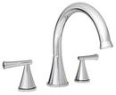 PROFLO&reg; Chrome Two Handle Roman Tub Faucet Trim Only 