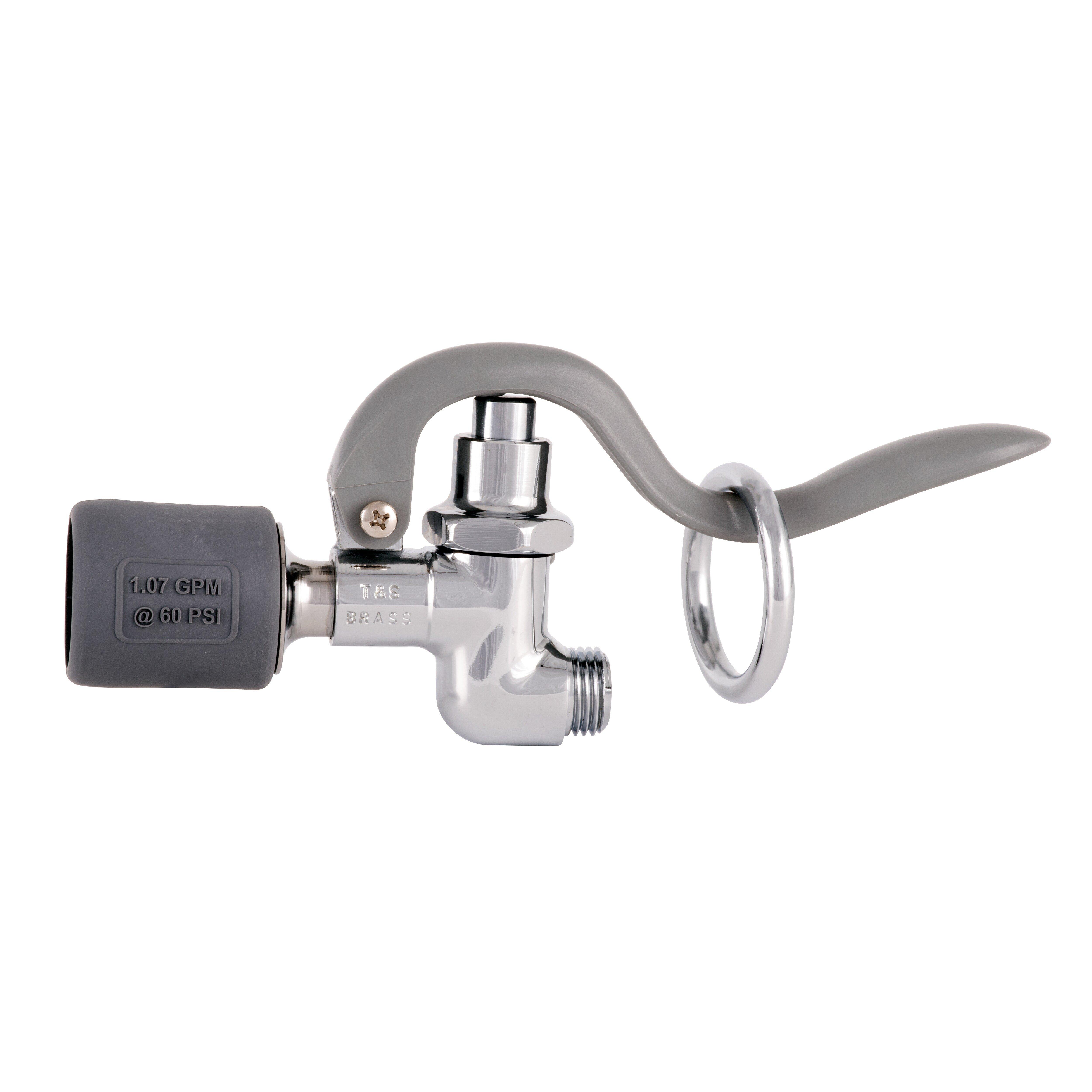 T&S Brass Chrome Plated 1.07 gpm Spray Valve 