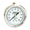 H.O. Trerice Stainless Steel 2-1/2 x 1/4 in. Stainless Steel Filled Pressure Gauge 