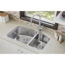 Elkay Lustrous Satin 32-3/4 x 21 in. No Hole Stainless Steel Double Bowl Undermount Kitchen Sink 