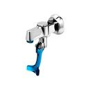 T&S Brass Polished Chrome 1-Hole Wall Mount Adjustable Flange Glass Filler with Single Lever Handle 