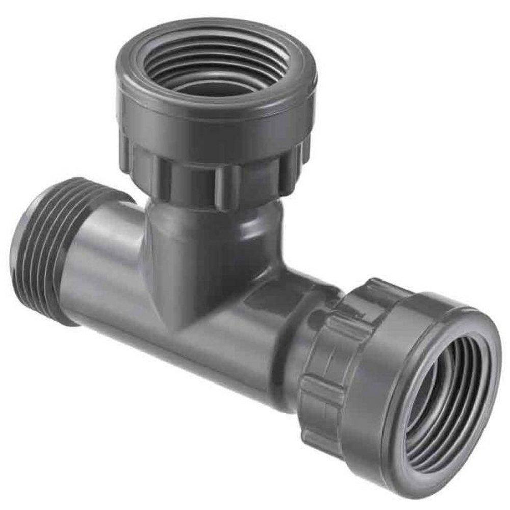 ADS&reg; SC310 Single Manifold Straight Plastic Tee 