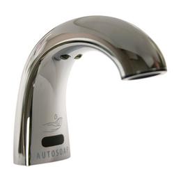Low Profile Liquid Soap Dispenser in Polished Chrome