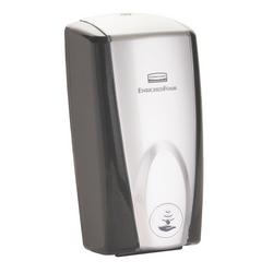 Touch and Free Soap Dispenser in Black and Polished Chrome