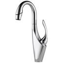 1.8 gpm Single Lever Handle Bar Faucet in Polished Chrome