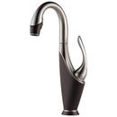 Single Handle Lever Handle Bar Faucet in Cocoa Bronze with Stainless Steel