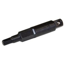 3/16 x 5/16 in. Black Oxide Plated Hex Key Adapter