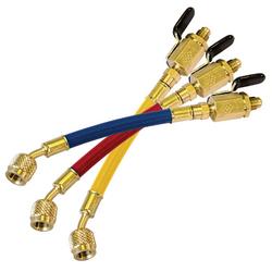 1/4 in. x 6 in. Ball Valve Whip End Only - B/Y/R