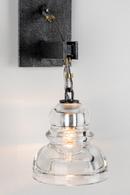 Troy-CSL Lighting Old Silver 60 W 1-Light Candelabra Sconce 