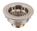 Thompson Brushed Nickel Basket Strainer Drain 